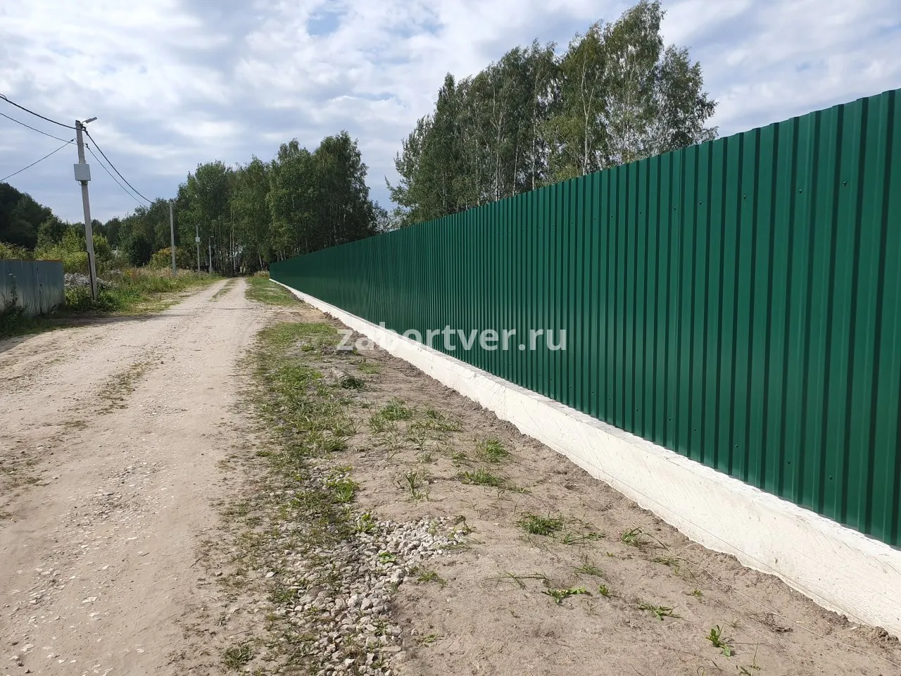 Установка заборов в Конаково